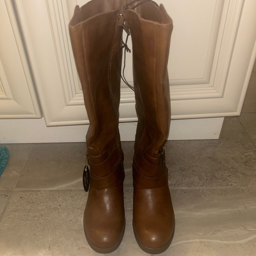 Lola Brown Over the Knee Boots